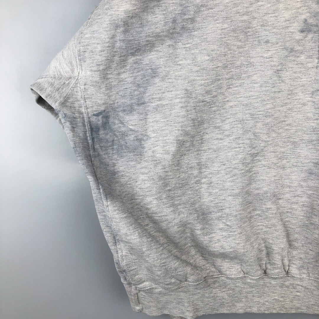 90'S Nike College Sweatshirt, Men's XL, Vintage cotton gray type Vintage Second Hand