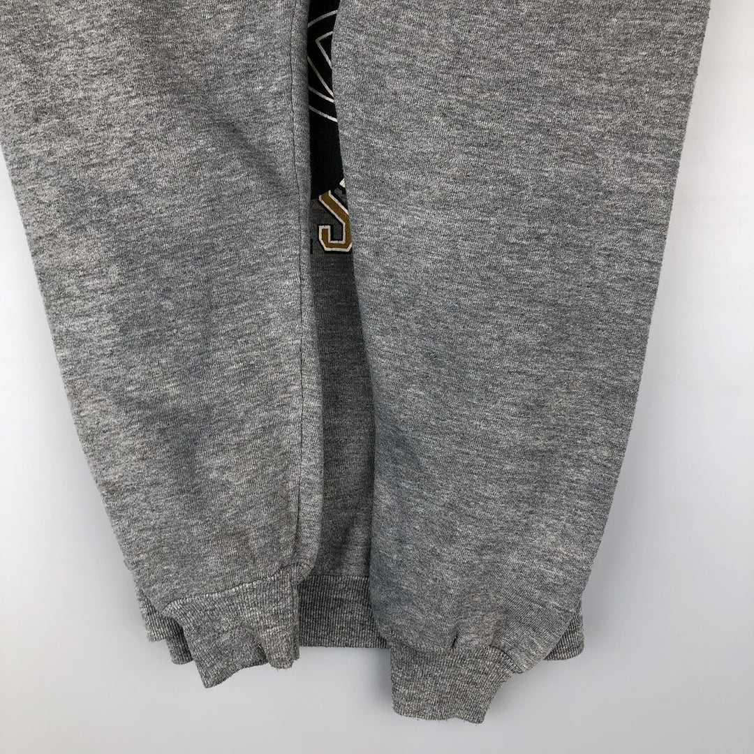 Vintage 70s-80'S Russell Jerseys triple print college sweatshirt, made in the USA, men's size L polyester gray type Vintage Second Hand