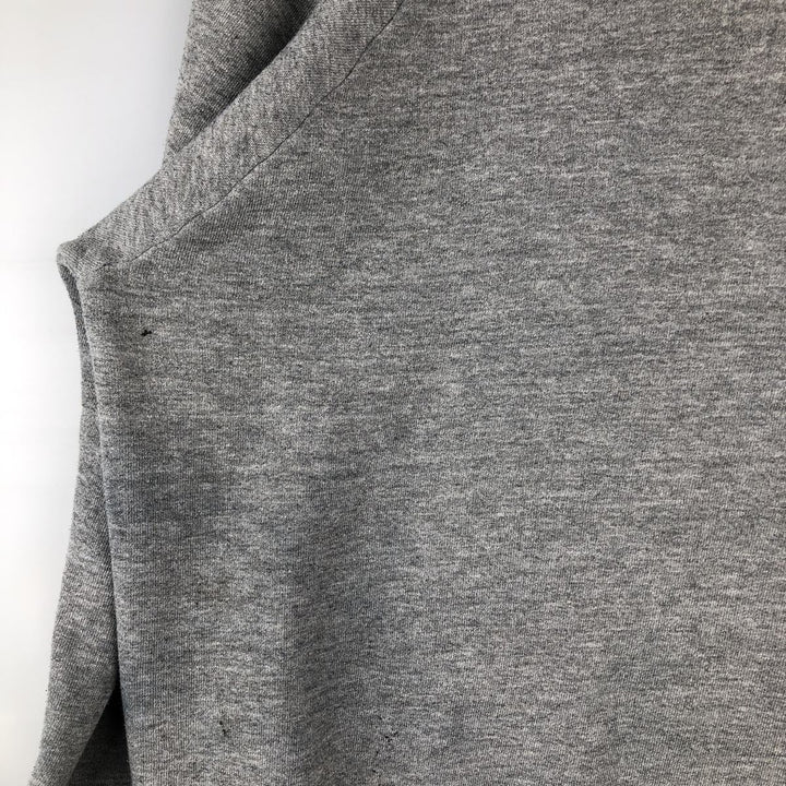 Vintage 70s-80'S Russell Jerseys triple print college sweatshirt, made in the USA, men's size L polyester gray type Vintage Second Hand