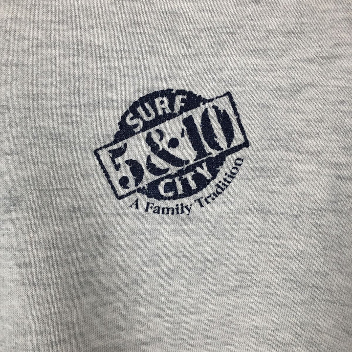 80s-90'S Jerzees College Sweatshirt, Made in USA, Men's Size L, Vintage cotton gray type Vintage Second Hand