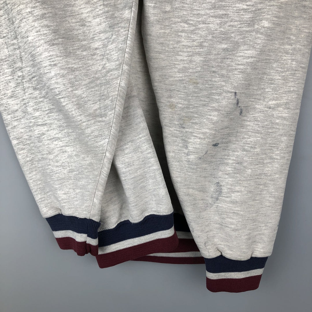 80s-90'S Jerzees College Sweatshirt, Made in USA, Men's Size L, Vintage cotton gray type Vintage Second Hand