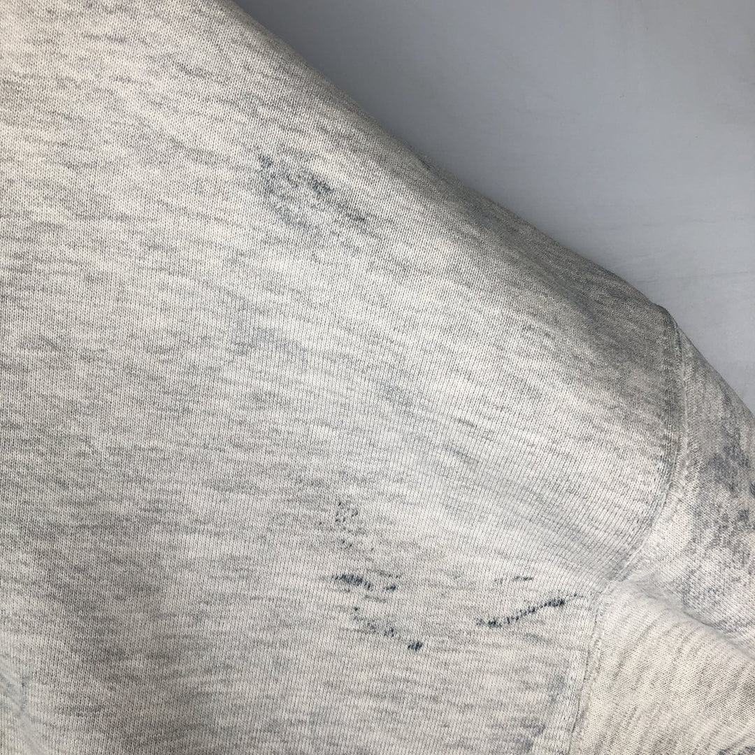 80s-90'S Jerzees College Sweatshirt, Made in USA, Men's Size L, Vintage cotton gray type Vintage Second Hand
