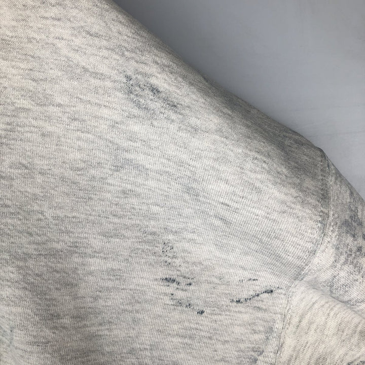 80s-90'S Jerzees College Sweatshirt, Made in USA, Men's Size L, Vintage cotton gray type Vintage Second Hand