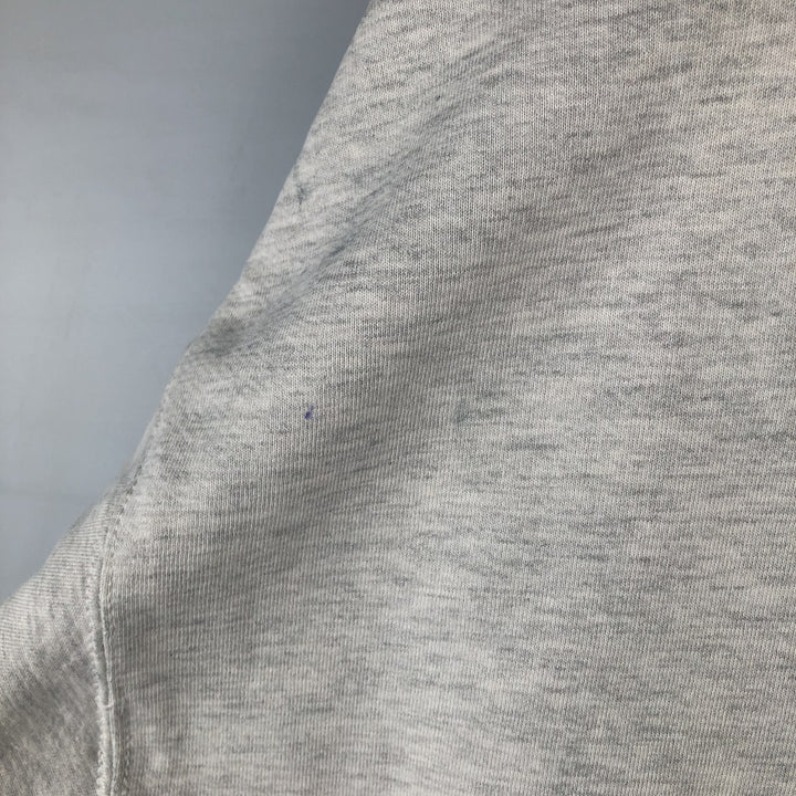 80s-90'S Jerzees College Sweatshirt, Made in USA, Men's Size L, Vintage cotton gray type Vintage Second Hand