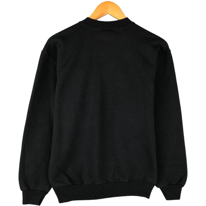90'S Russell College Sweatshirt, Made in USA, Men's M, Vintage cotton black type Vintage Second Hand