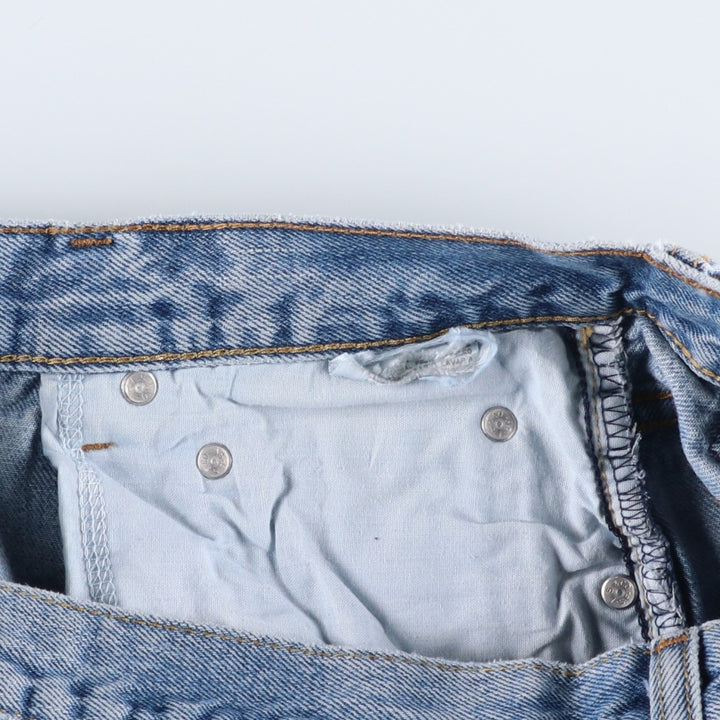 Levi's 550 Relaxed Fit Tapered Denim Pants for Men, W34 equivalent unclear blue type Vintage Second Hand