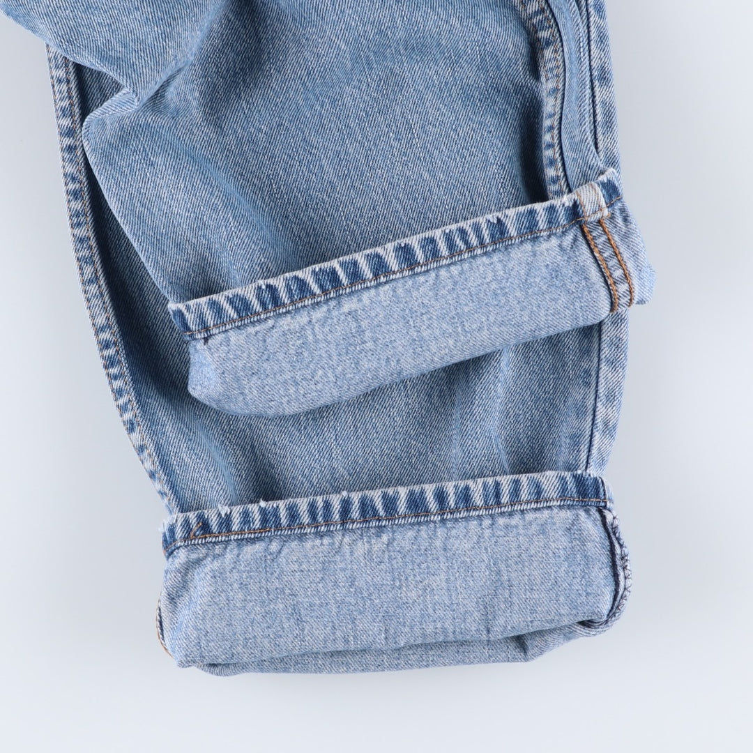 Levi's 550 Relaxed Fit Tapered Denim Pants for Men, W34 equivalent unclear blue type Vintage Second Hand