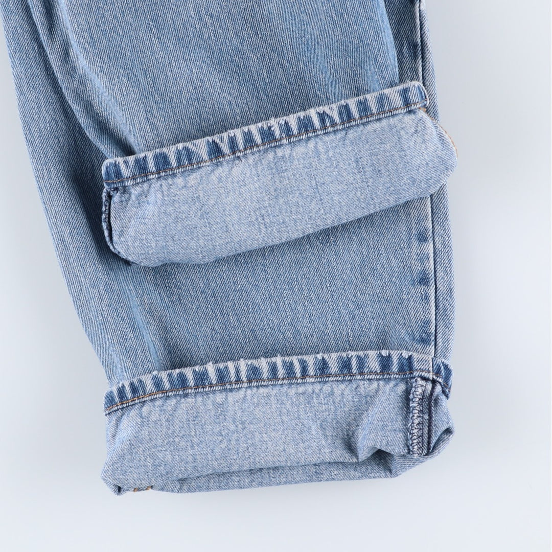 Levi's 550 Relaxed Fit Tapered Denim Pants for Men, W34 equivalent unclear blue type Vintage Second Hand