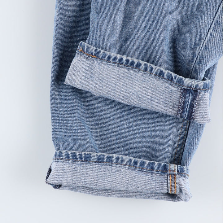 Levi's 550 tapered denim pants for men, size w37 cotton blue type Vintage Second Hand