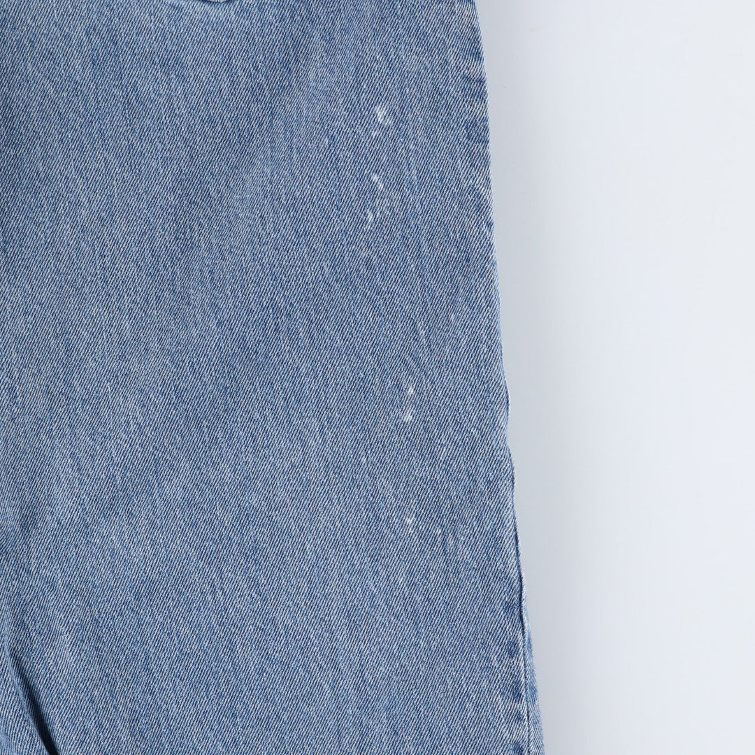 Levi's 550 tapered denim pants for men, size w37 cotton blue type Vintage Second Hand