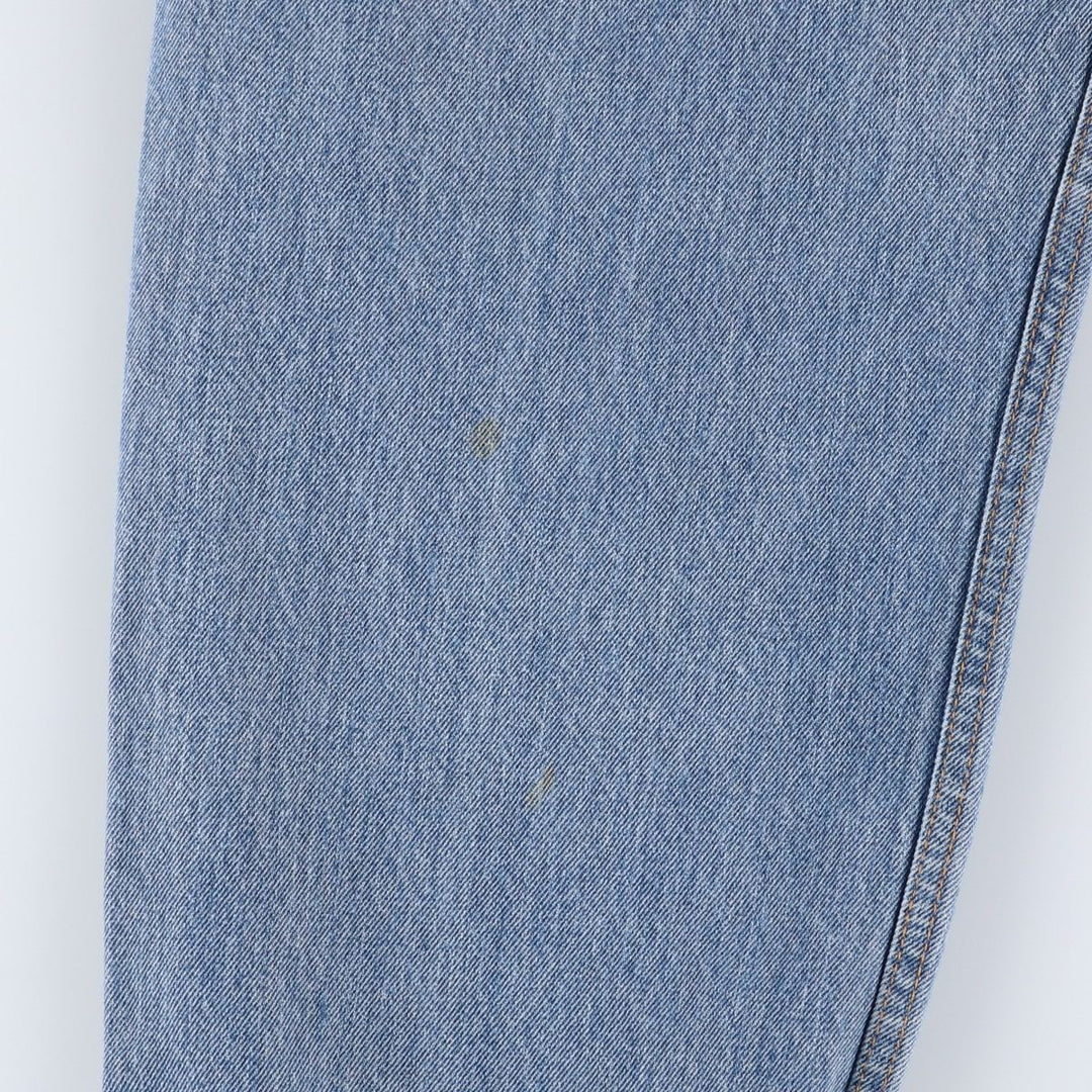 Levi's 550 tapered denim pants for men, size w37 cotton blue type Vintage Second Hand