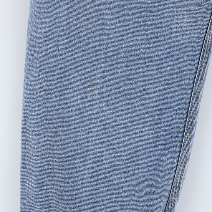 Levi's 550 tapered denim pants for men, size w37 cotton blue type Vintage Second Hand