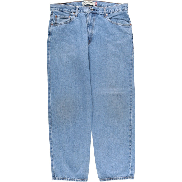 Levi's 550 Relaxed Fit Tapered Denim Pants for Men, W37 cotton blue type Vintage Second Hand