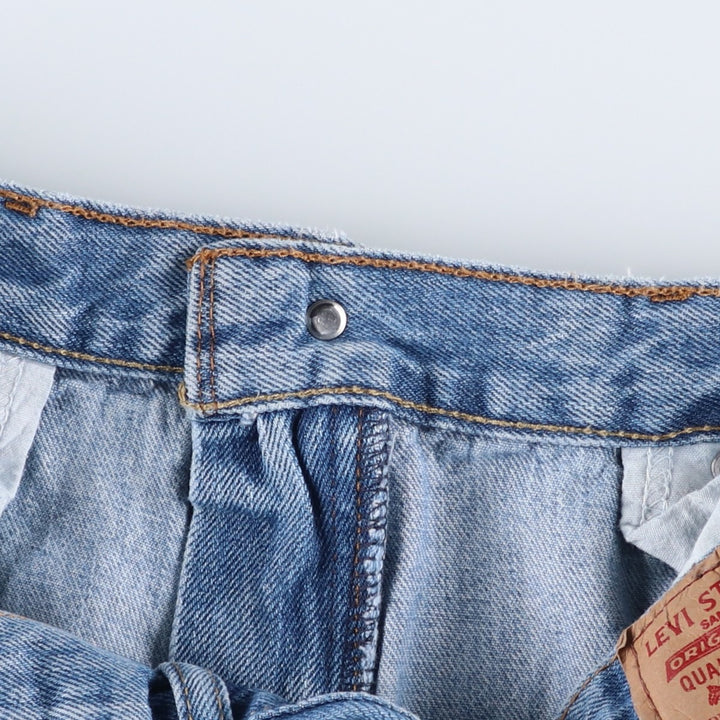 Levi's 550 Relaxed Fit Tapered Denim Pants for Men, W37 cotton blue type Vintage Second Hand
