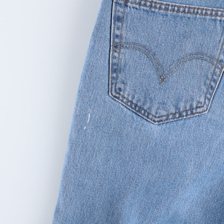 Levi's 550 Relaxed Fit Tapered Denim Pants for Men, W37 cotton blue type Vintage Second Hand