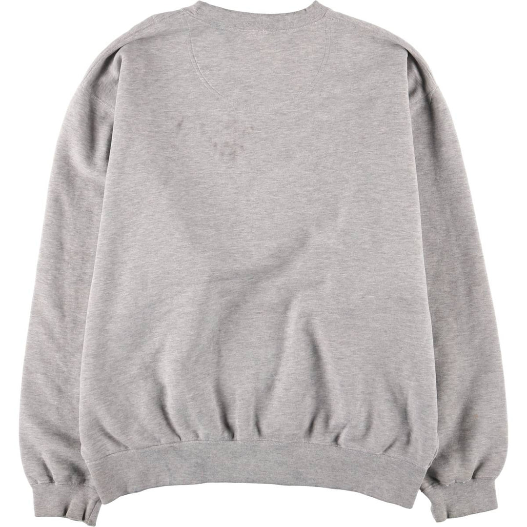 2000'S Nike Team North Carolina University College Sweatshirt, Men's Size Medium cotton gray type Vintage Second Hand