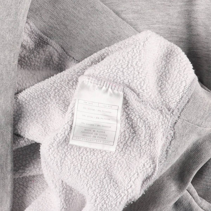 2000'S Nike Team North Carolina University College Sweatshirt, Men's Size Medium cotton gray type Vintage Second Hand