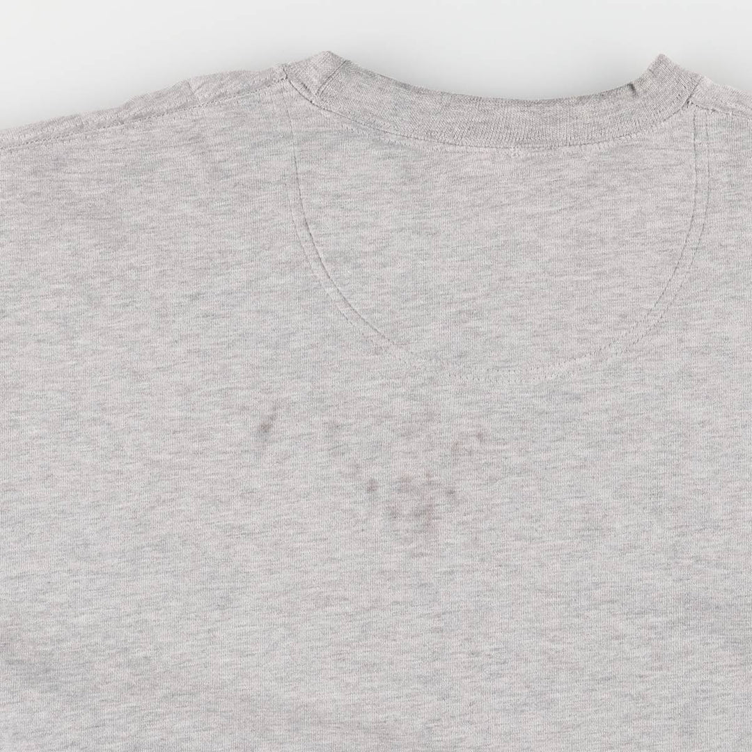 2000'S Nike Team North Carolina University College Sweatshirt, Men's Size Medium cotton gray type Vintage Second Hand