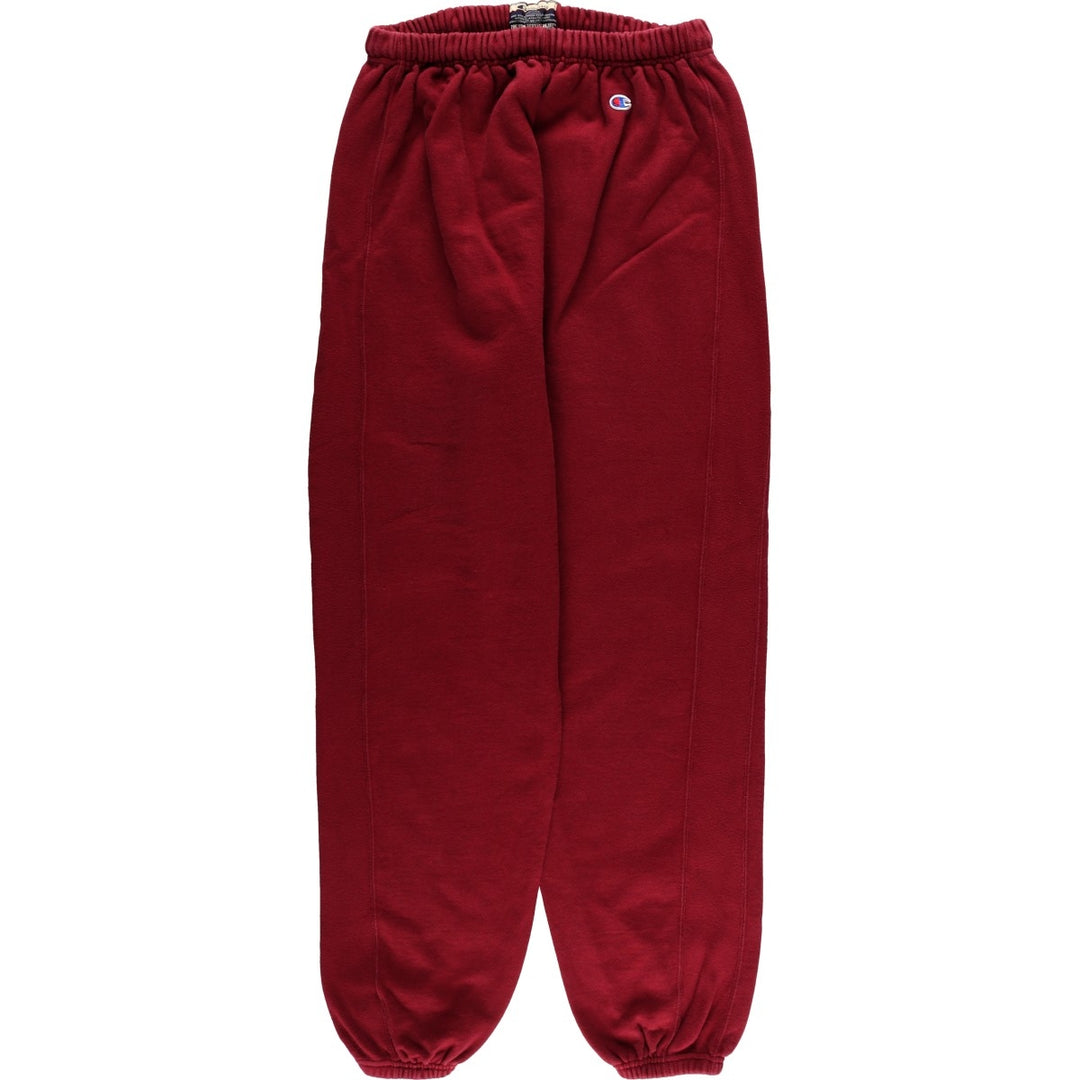 00'S Champion PREMIUM REVERSE WEAVE Premium Reverse Weave Sweatpants Men's XL cotton burgundy type Vintage Second Hand