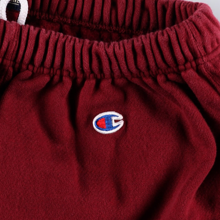 00'S Champion PREMIUM REVERSE WEAVE Premium Reverse Weave Sweatpants Men's XL cotton burgundy type Vintage Second Hand