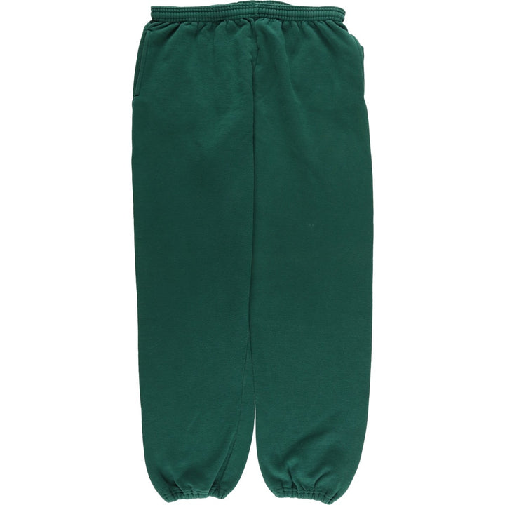 90'S Russell sweatpants, made in USA, men's size L, vintage cotton green type Vintage Second Hand