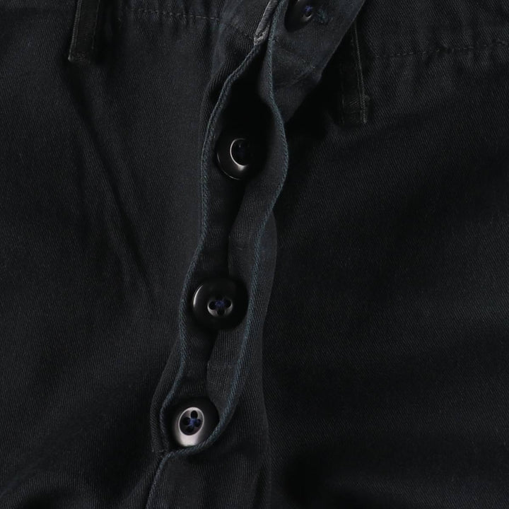 Military Cargo Pants MEDIUM-REGULAR Men's W36 polyester black type Vintage Second Hand