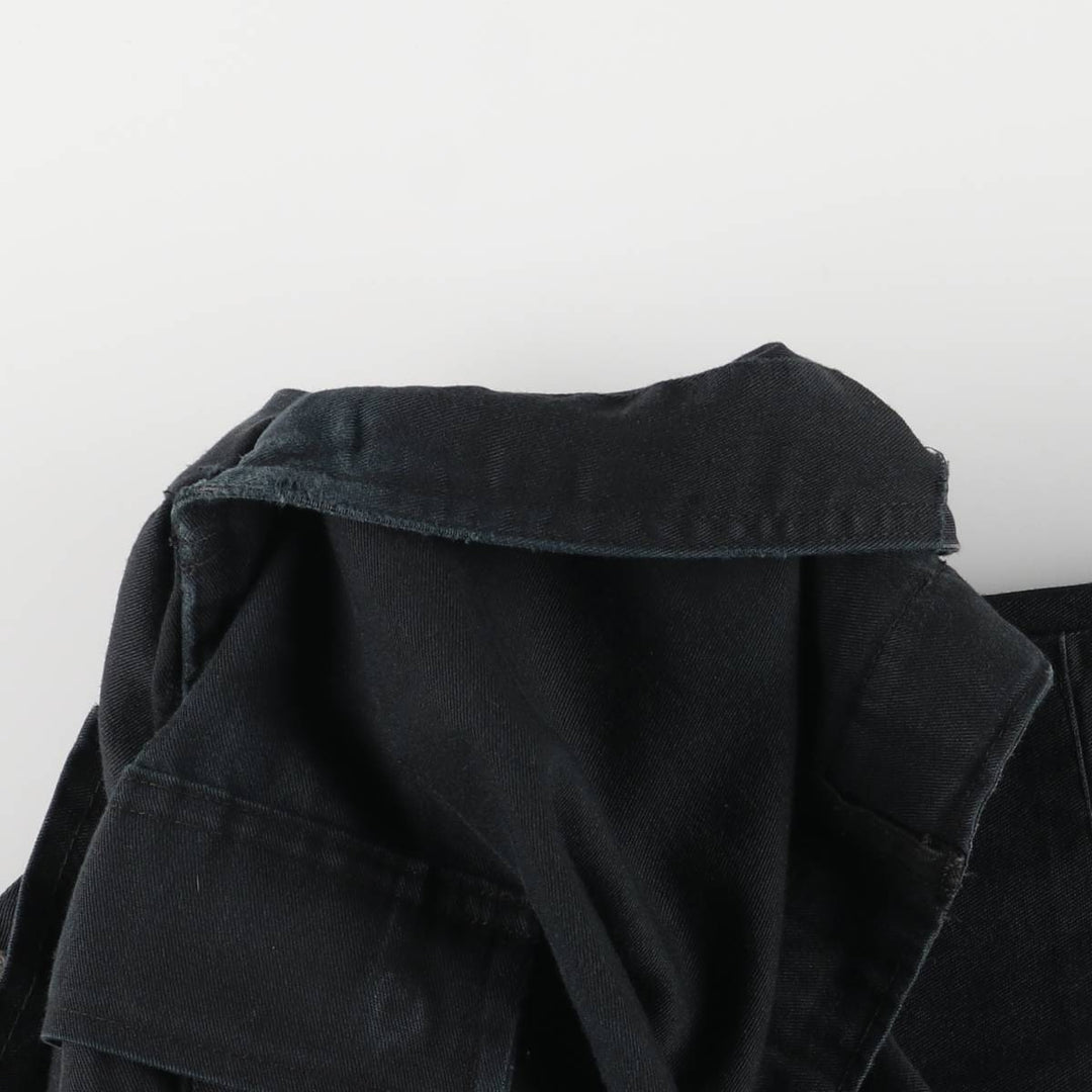 Military Cargo Pants MEDIUM-REGULAR Men's W36 polyester black type Vintage Second Hand