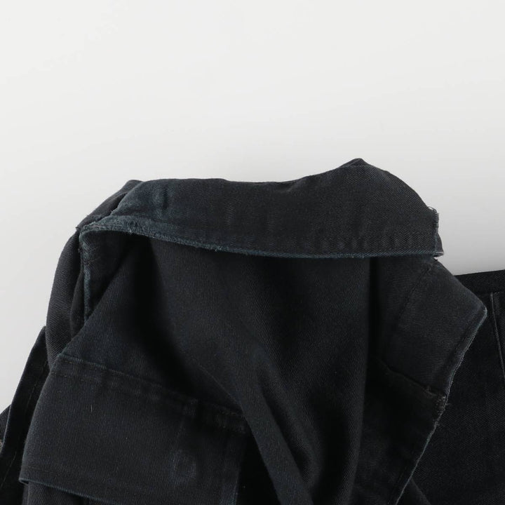 Military Cargo Pants MEDIUM-REGULAR Men's W36 polyester black type Vintage Second Hand