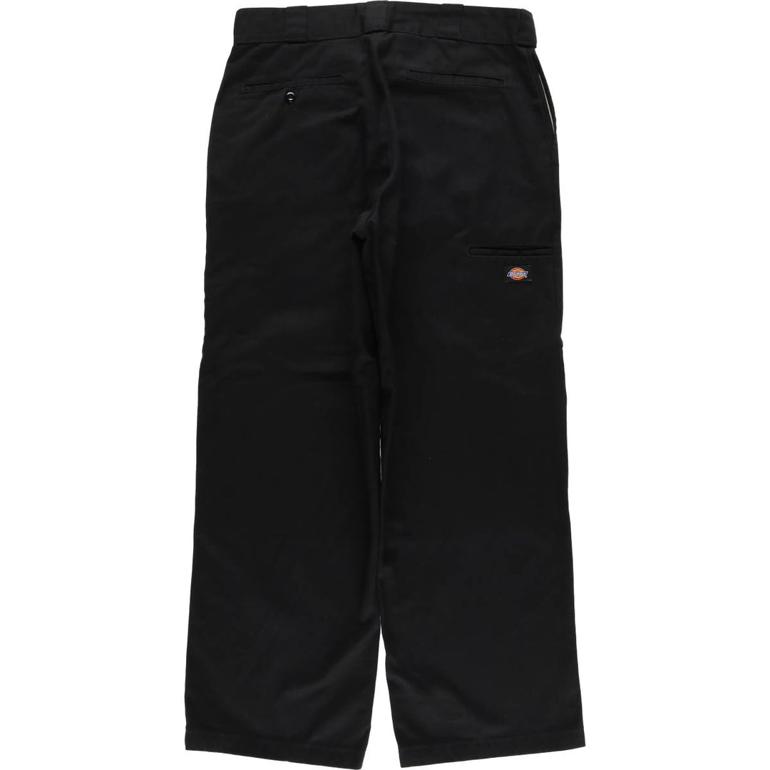 Dickies Double Knee Work Pants, Men's Size W34 cotton black type Vintage Second Hand