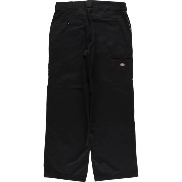 Dickies Double Knee Work Pants, Men's Size W34 cotton black type Vintage Second Hand