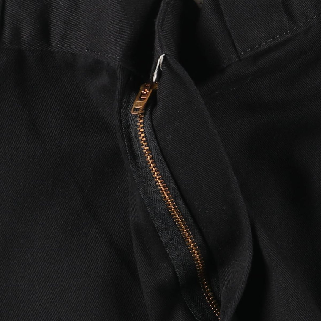 Dickies Double Knee Work Pants, Men's Size W34 cotton black type Vintage Second Hand