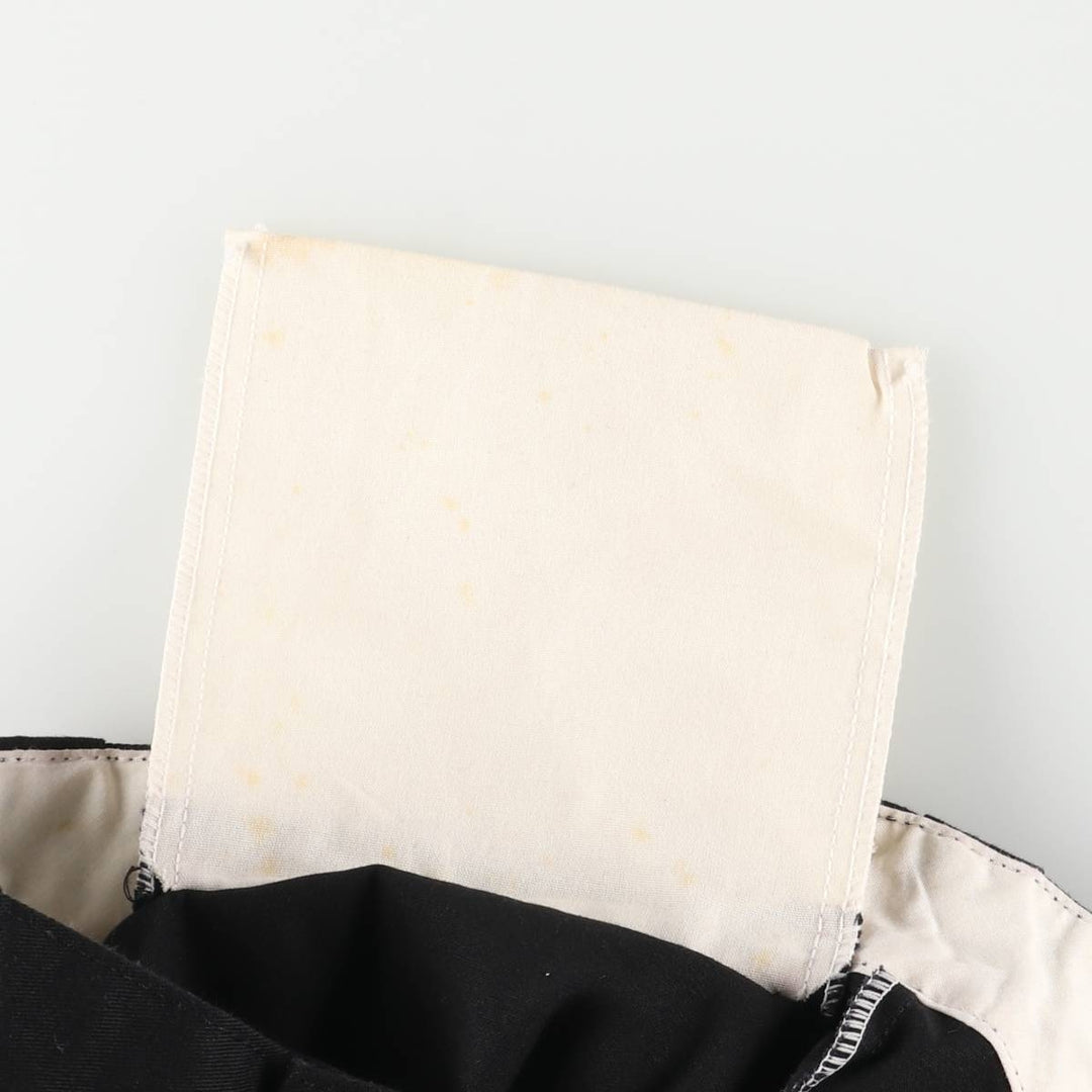 Dickies Double Knee Work Pants, Men's Size W34 cotton black type Vintage Second Hand