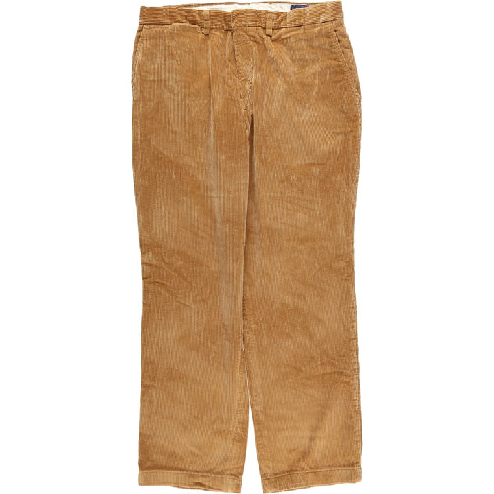 J.PRESS Corduroy Pants, Made in USA, Men's, Size 35 cotton beige type brown Vintage Second Hand