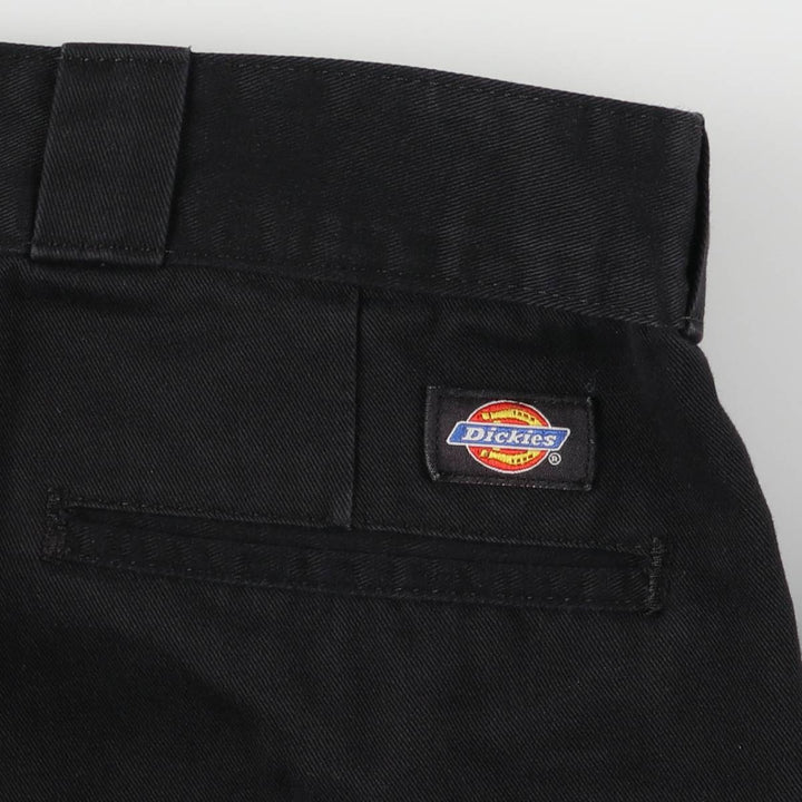 Dickies Work Pants Men's W36 polyester black type Vintage Second Hand