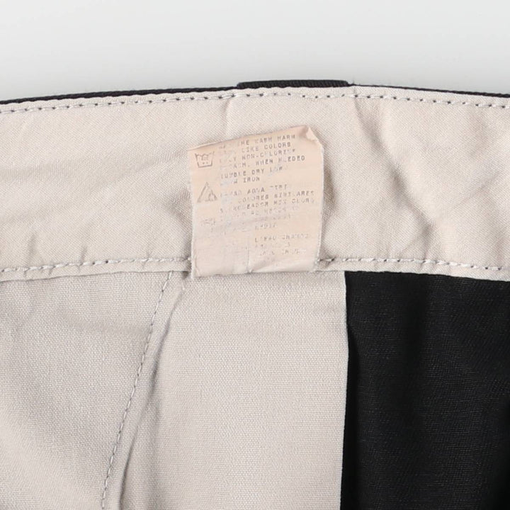 Dickies Work Pants Men's W36 polyester black type Vintage Second Hand