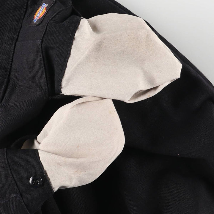 Dickies Work Pants Men's W36 polyester black type Vintage Second Hand