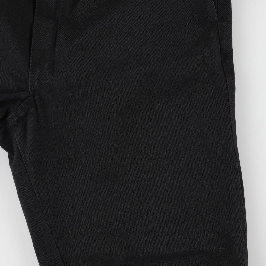 Dickies Work Pants Men's W36 polyester black type Vintage Second Hand