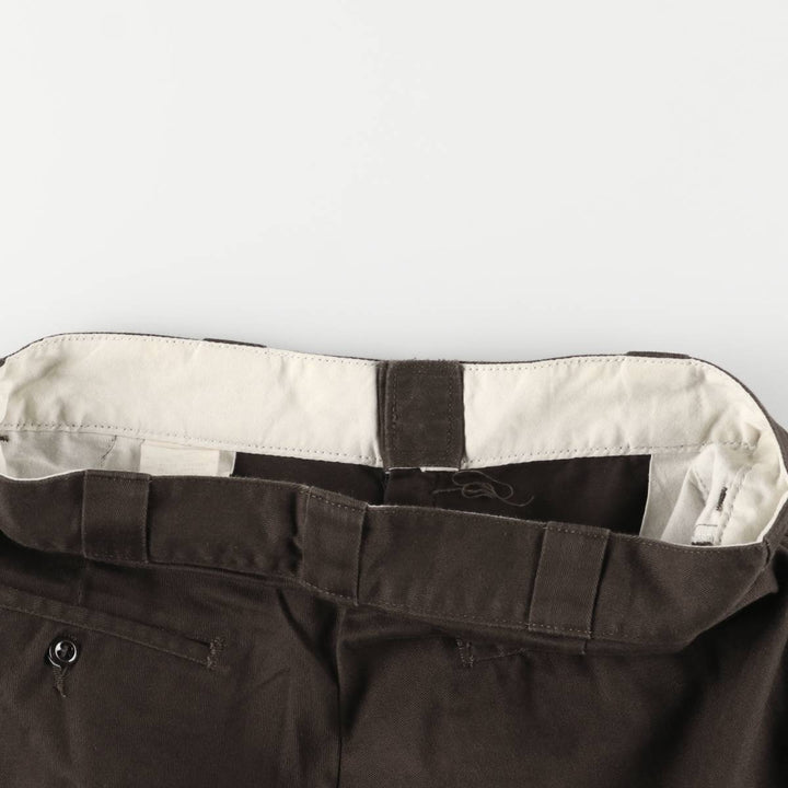 Dickies Double Knee Work Pants for Men, W35 unclear brown type Vintage Second Hand