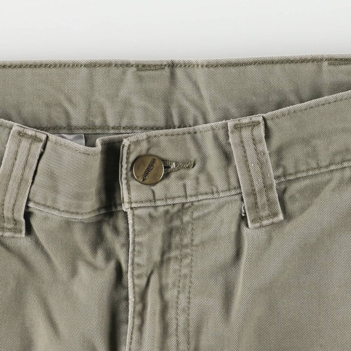 Carhartt Relaxed Fit Painter Pants, Men's, W34 equivalent cotton Khaki type sage green Vintage Second Hand