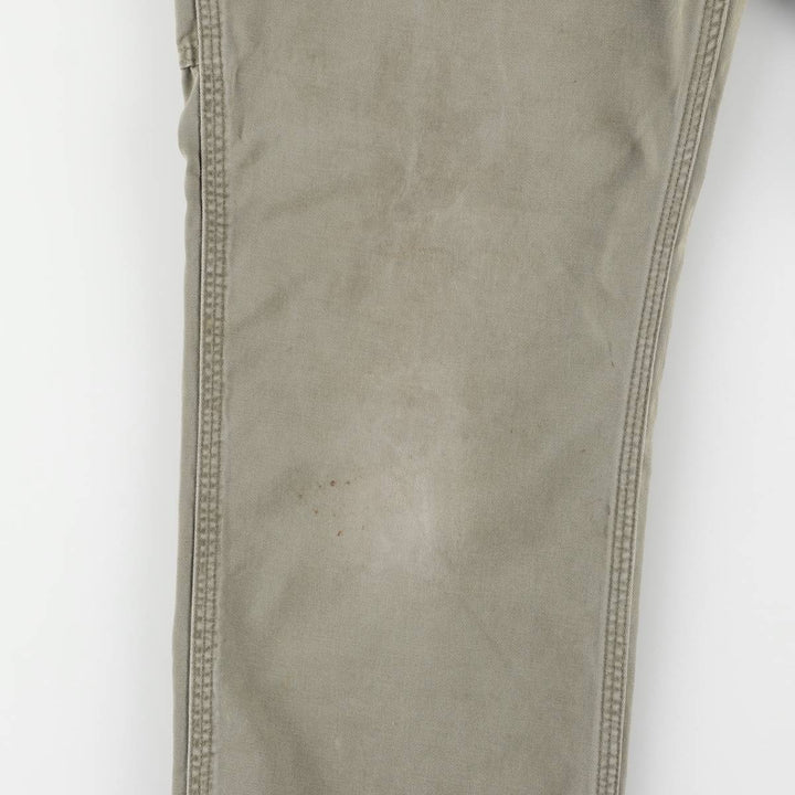 Carhartt Relaxed Fit Painter Pants, Men's, W34 equivalent cotton Khaki type sage green Vintage Second Hand