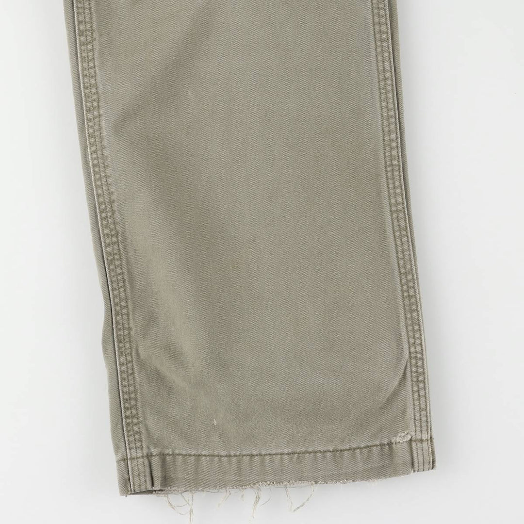 Carhartt Relaxed Fit Painter Pants, Men's, W34 equivalent cotton Khaki type sage green Vintage Second Hand