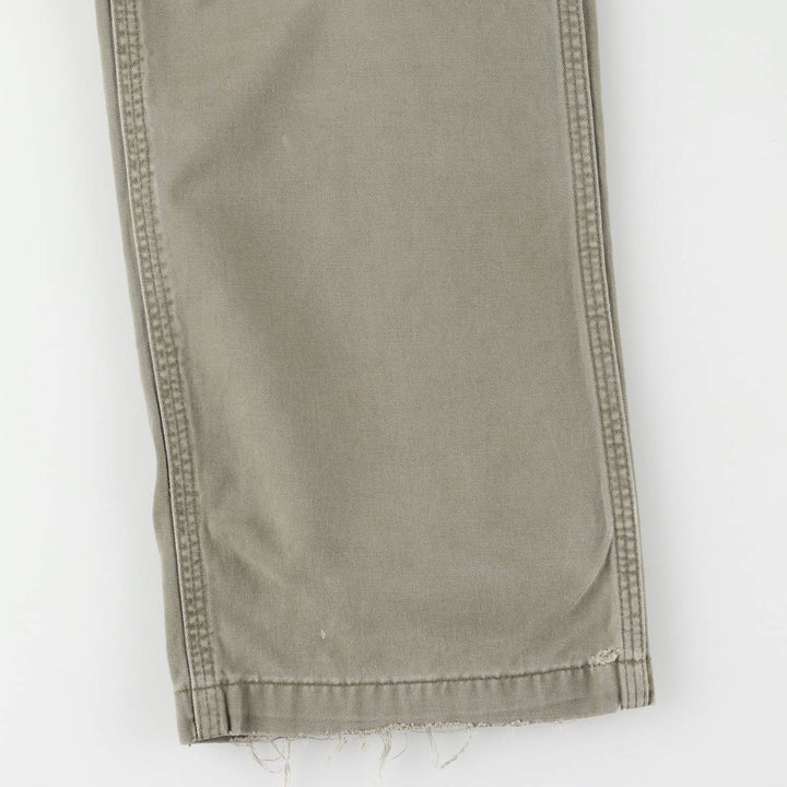Carhartt Relaxed Fit Painter Pants, Men's, W34 equivalent cotton Khaki type sage green Vintage Second Hand