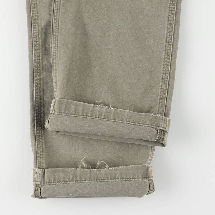Carhartt Relaxed Fit Painter Pants, Men's, W34 equivalent cotton Khaki type sage green Vintage Second Hand