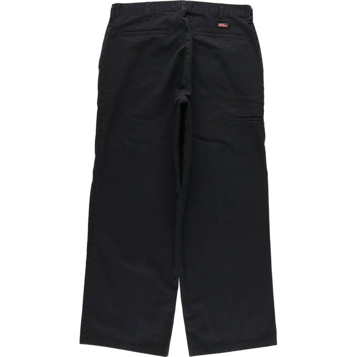 Dickies Double Knee Work Pants Men's W34 polyester black type Vintage Second Hand