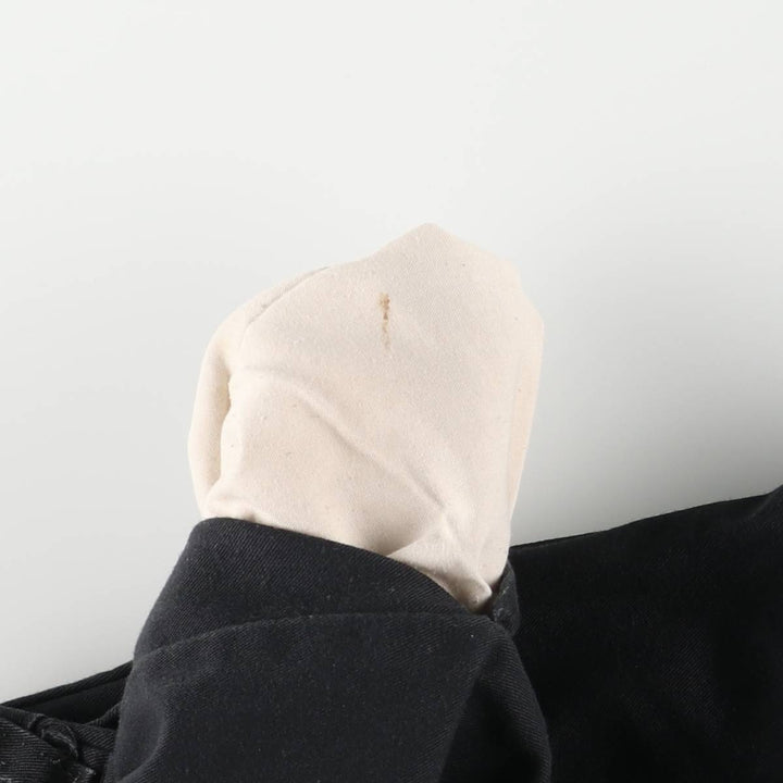 Dickies Double Knee Work Pants Men's W34 polyester black type Vintage Second Hand