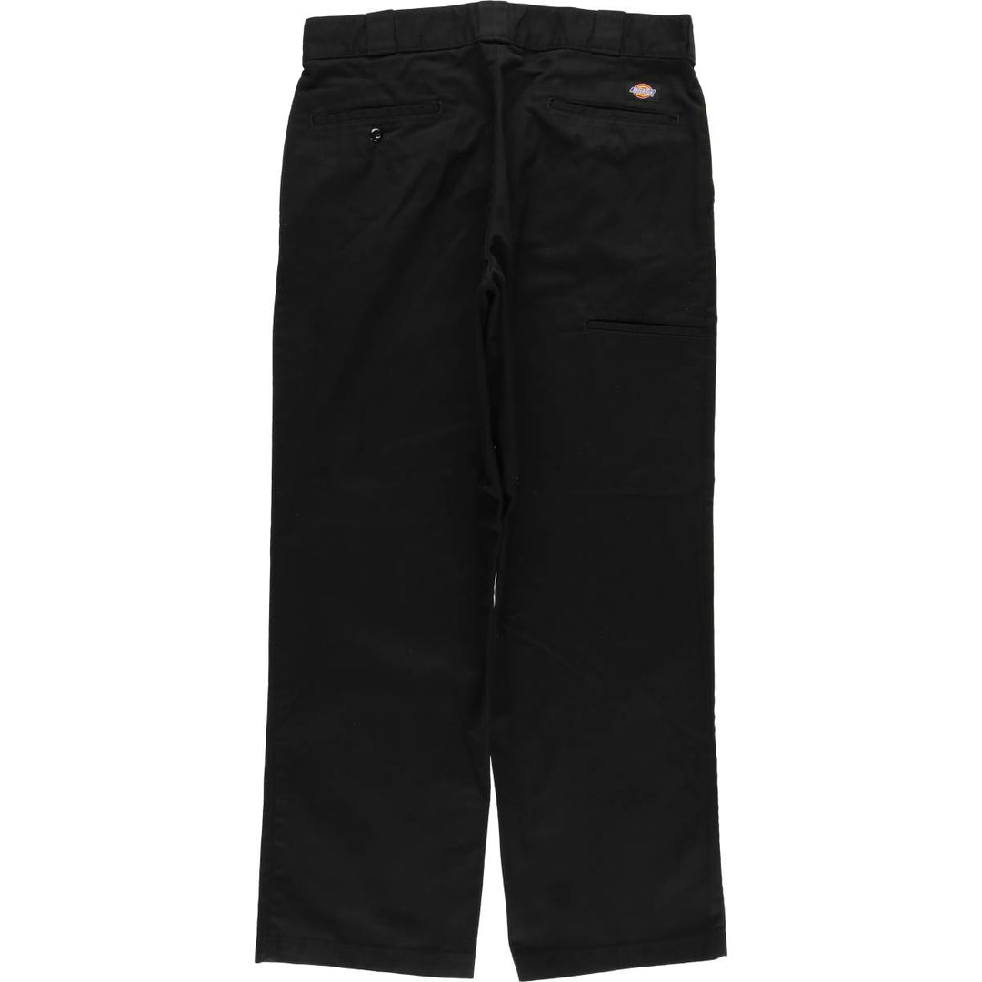 Dickies Work Pants Men's W34 polyester black type Vintage Second Hand