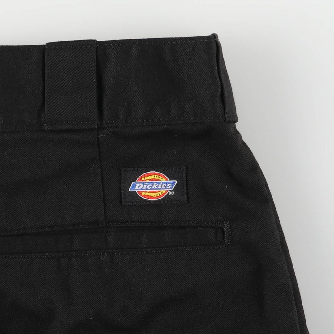 Dickies Work Pants Men's W34 polyester black type Vintage Second Hand