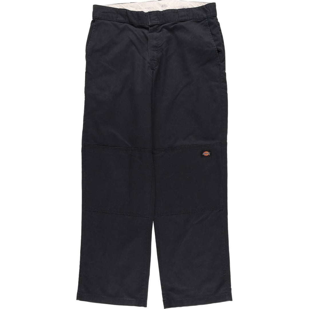 Dickies Relaxed Straight Flex Double Knee Work Pants, Men's, Size 36 unclear black type Vintage Second Hand