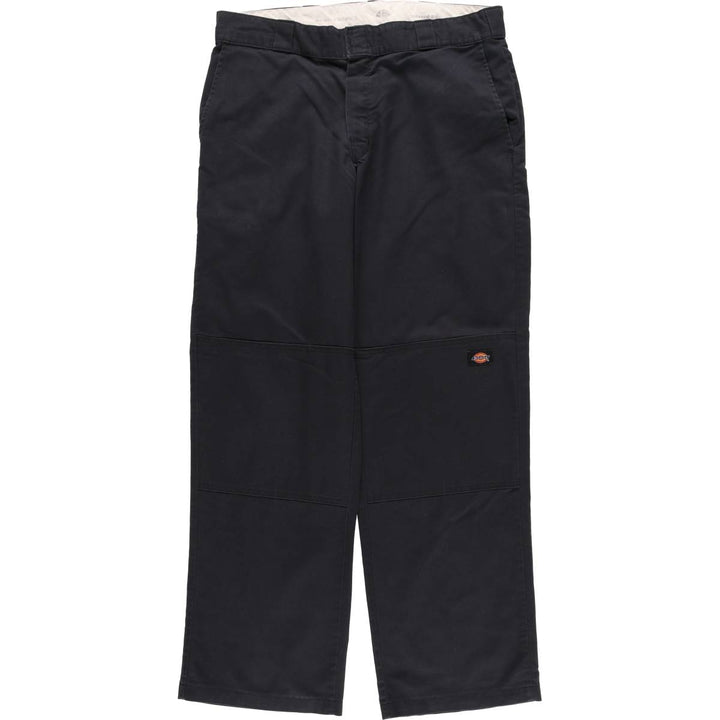 Dickies Relaxed Straight Flex Double Knee Work Pants, Men's, Size 36 unclear black type Vintage Second Hand