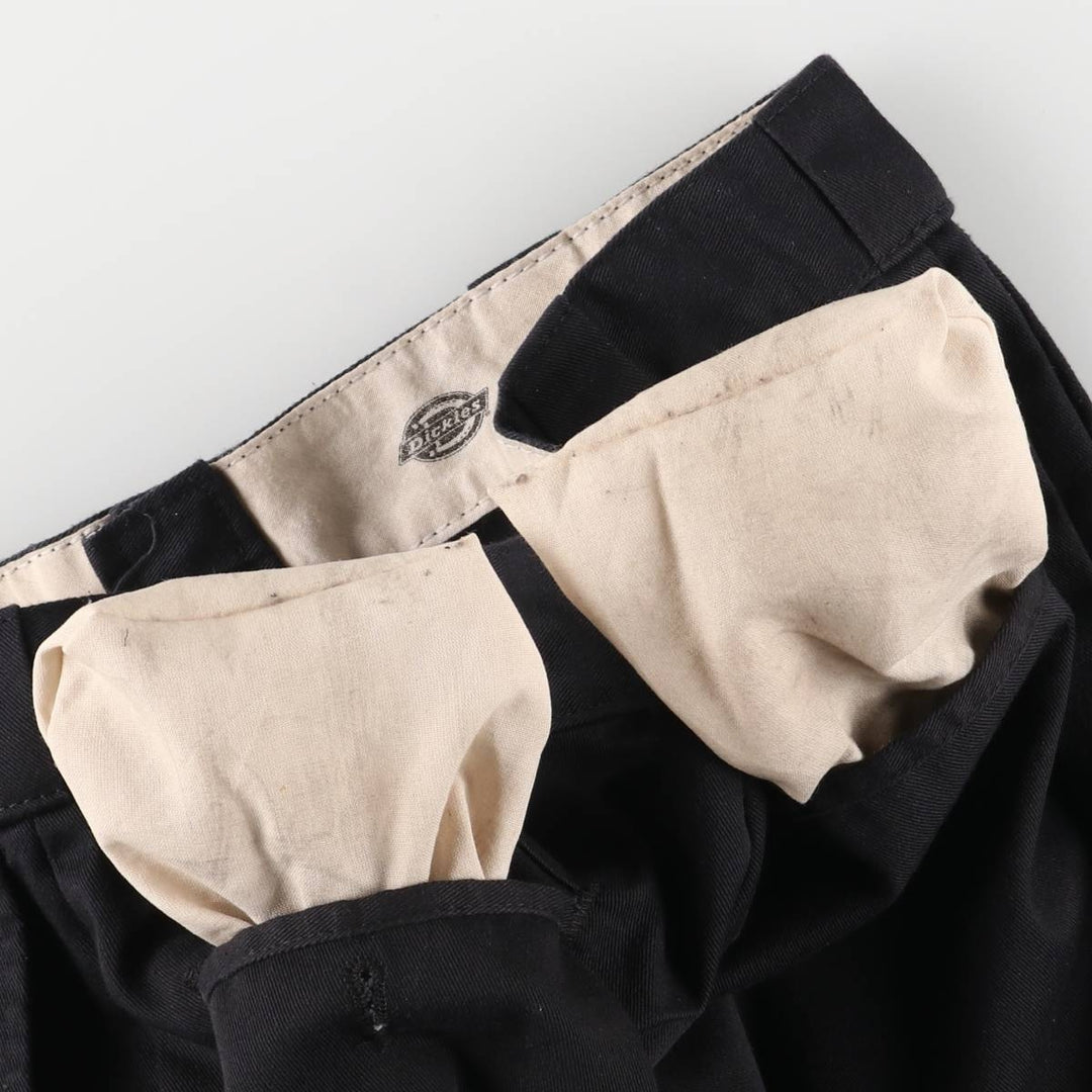 Dickies 874 Original Fit Work Pants, Men's, Size W34 polyester black type Vintage Second Hand